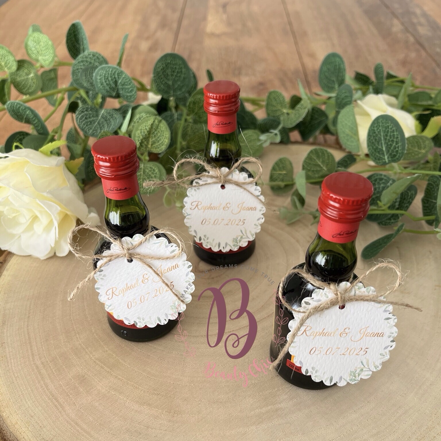Lembrança Casamento "Licor Beirão"