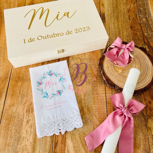 Conjunto de Batismo "Mia"