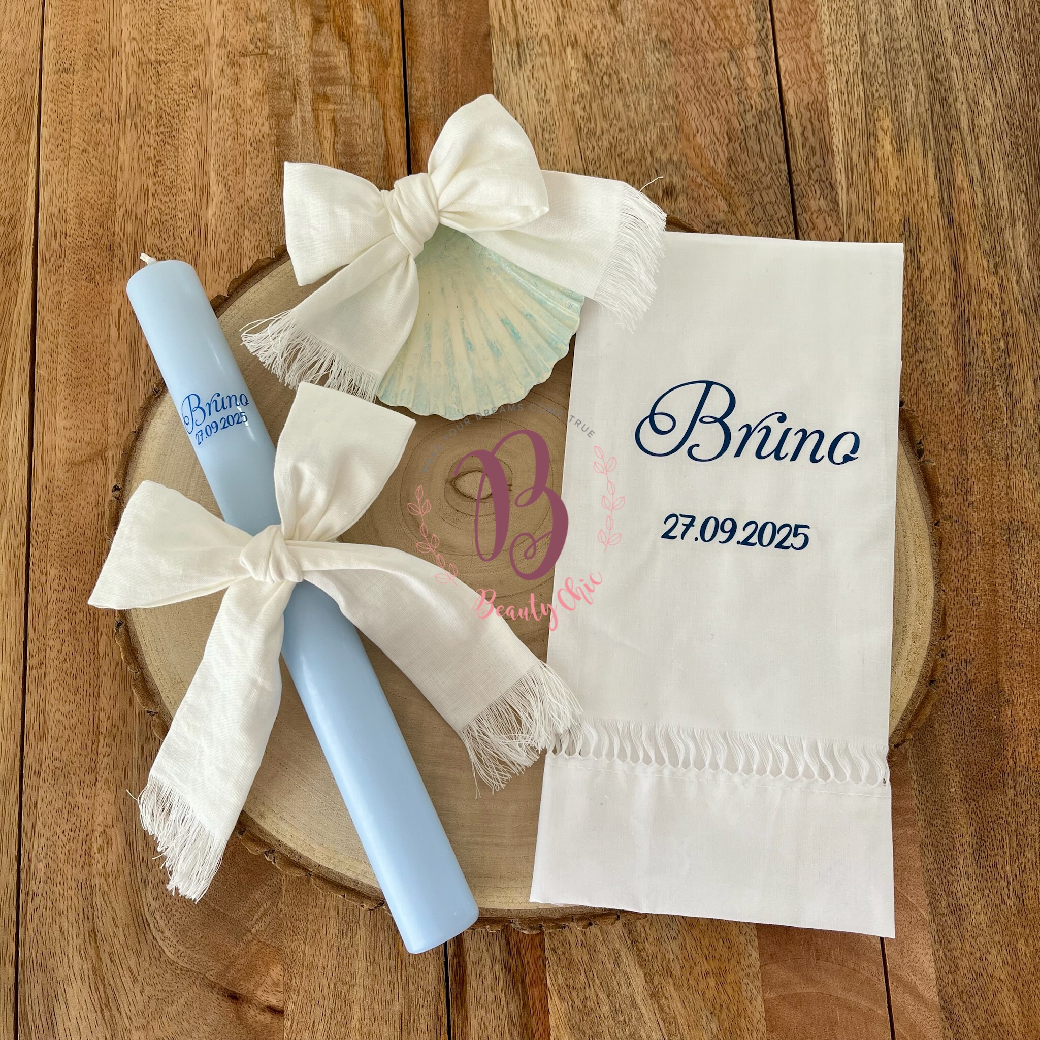 Conjunto Batismo "Vela Azul"