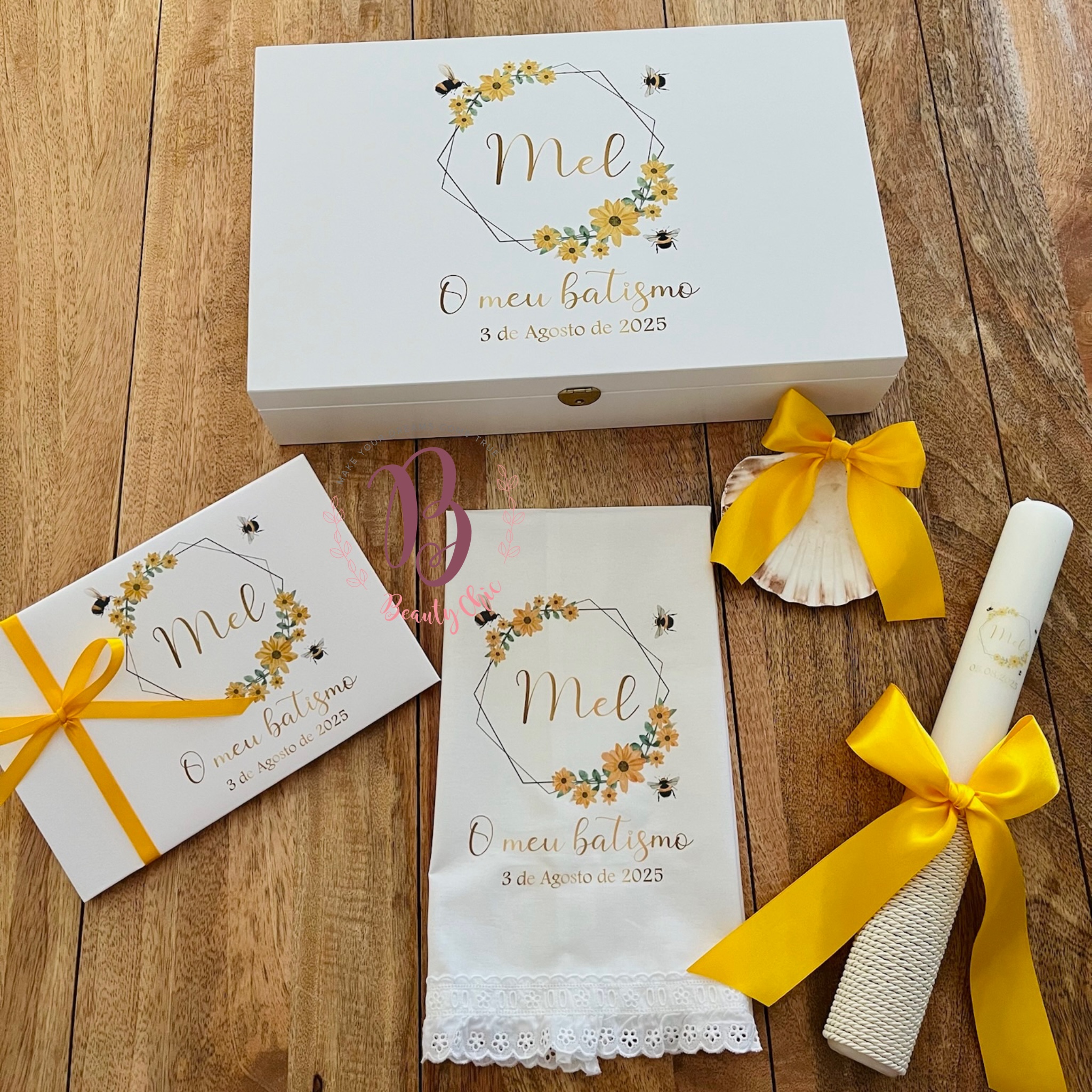 Conjunto de Batismo "Mel"